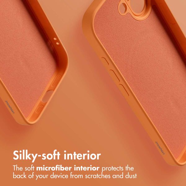 imoshion Colour Back Cover with MagSafe Apple iPhone 17 - Orange