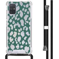 imoshion Design hoesje met koord Samsung Galaxy A71 - Luipaard