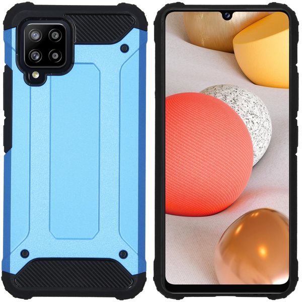 imoshion Rugged Xtreme Backcover Samsung Galaxy A42 - Lichtblauw