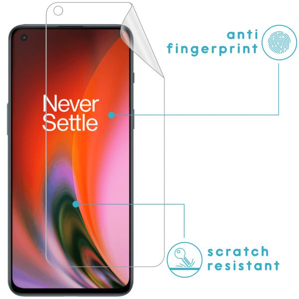 imoshion Screenprotector Folie 3 pack OnePlus Nord 2