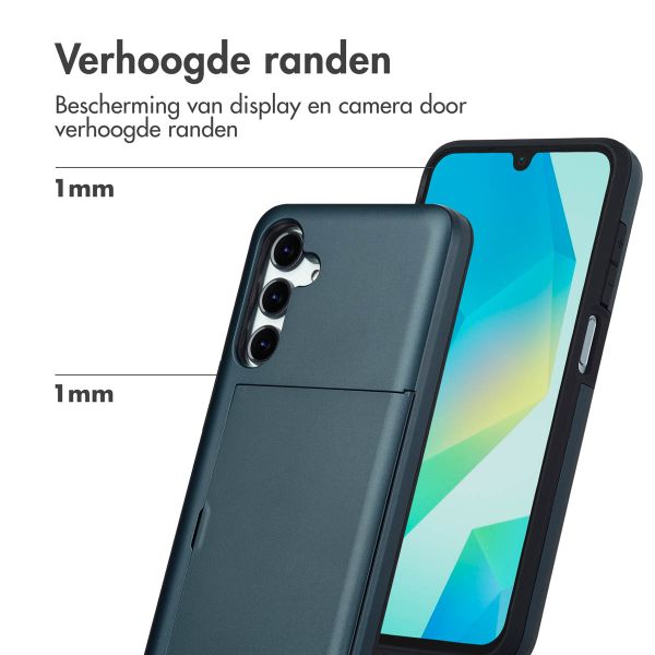 imoshion Backcover met pasjeshouder Samsung Galaxy A16 - Donkerblauw