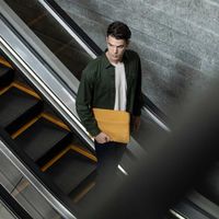 Uniq Vienna Laptop hoes 14 inch - Gerecyclede laptopsleeve - Midnight Black