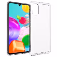 Accezz Clear Backcover Samsung Galaxy A41 - Transparant