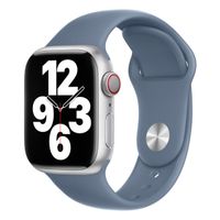 Apple Sport Band Apple Watch Series 1 t/m 9 / SE (38/40/41 mm) | Series 10 / 11 (42 mm) - Maat M/L - Slate Blue