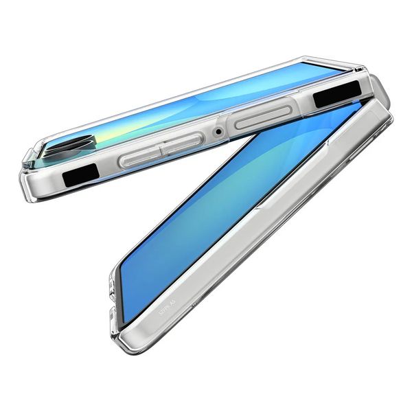 Spigen AirSkin Backcover MagSafe Samsung Galaxy Z Flip 8 - Clear / White