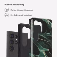 Selencia Vivid Backcover Samsung Galaxy S25 Ultra - Chic Marble Quartz