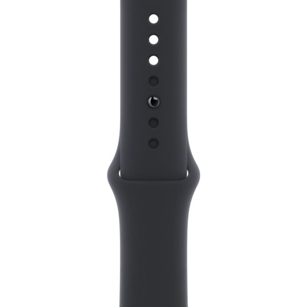 Apple Sport Band Apple Watch Series 1 t/m 9 / SE (38/40/41 mm) | Series 10 / 11 (42 mm) - Midnight