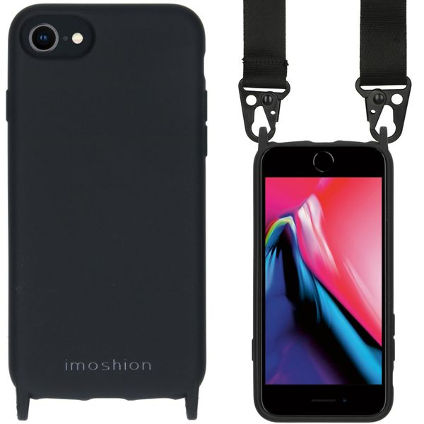 imoshion Color Backcover met koord - Nylon Strap iPhone SE (2022 / 2020)/8/7