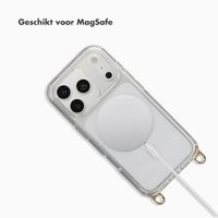 Selencia Rivièra MagSafe Backcover met afneembare haakjes Apple iPhone 18 Pro Max / 17 Pro Max - Transparant