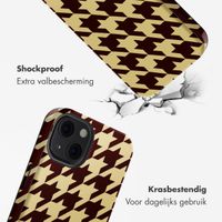 Selencia Vivid Backcover met MagSafe Apple iPhone 13 - Pied-de-Poule