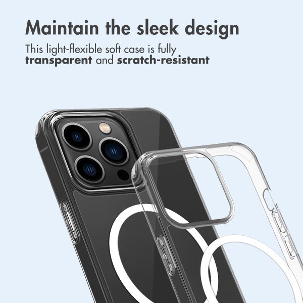 imoshion Protective Back Cover with MagSafe Apple iPhone 12 Pro Max - Transparent
