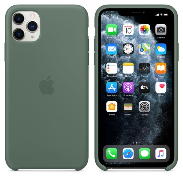 Apple Silicone Backcover iPhone 11 Pro Max - Pine Green