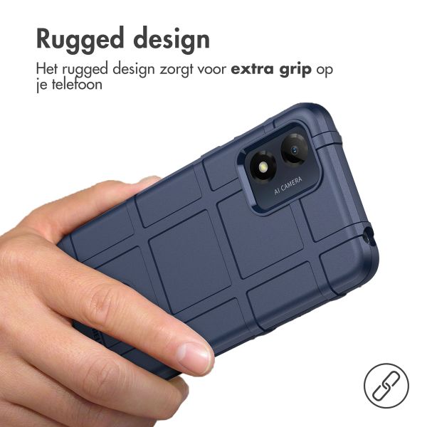 imoshion Rugged Shield Backcover Motorola Moto E13 - Donkerblauw