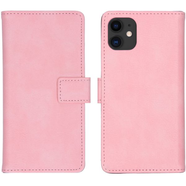 imoshion Luxe Bookcase iPhone 11 - Roze