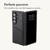 imoshion Kunstleren MagSafe Backcover met Pashouder Samsung Galaxy Z Fold 8 Ultra - Zwart