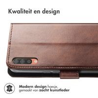 imoshion Luxe Bookcase Samsung Galaxy A50 / A30s - Donkerbruin