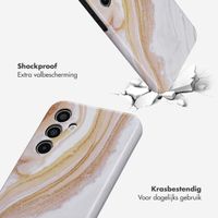 Selencia Vivid Backcover Samsung Galaxy A35 - Chic Marble Gold