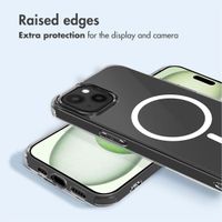 imoshion Protective Back Cover with MagSafe Apple iPhone 15 Plus - Transparent