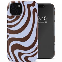 Selencia Vivid Case Apple iPhone 15 - Dream Swirl Chocolate