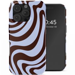 Selencia Vivid Case with MagSafe Apple iPhone 16 Pro - Dream Swirl Chocolate