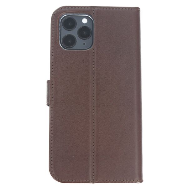 Valenta Leather Bookcase iPhone 12 Pro Max - Bruin