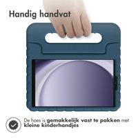 imoshion Kidsproof Backcover met handvat Samsung Galaxy Tab A9 8.7 inch - Donkerblauw