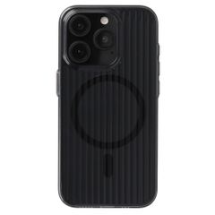 Accezz Lite Backcover met MagSafe | Fluted | Apple iPhone 15 Pro - Glossy Black