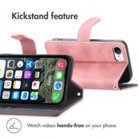 imoshion Bookcase with Strap Apple iPhone 17e / 16e - Pink