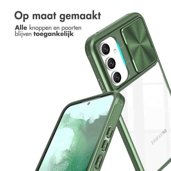 imoshion Camslider Backcover Samsung Galaxy A54 (5G) - Donkergroen