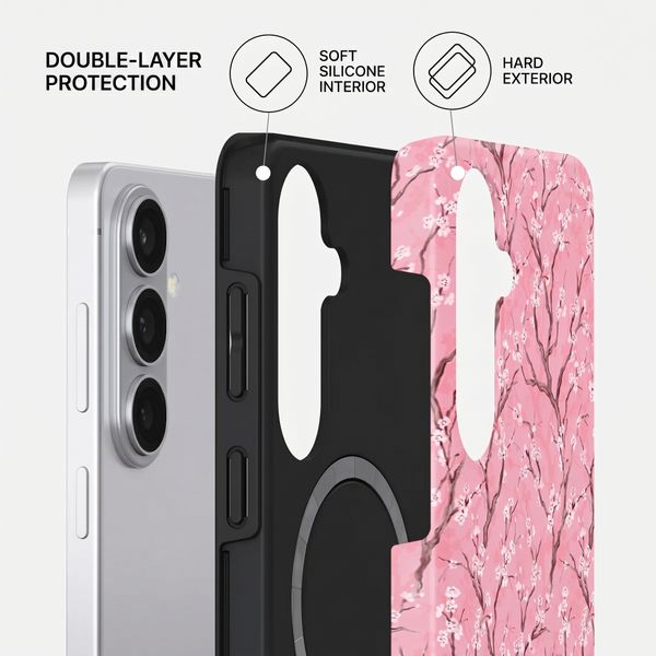 Burga Tough Back Cover with MagSafe Samsung Galaxy S26 - Sakura