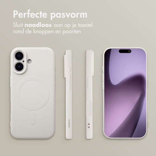 imoshion Color Backcover met MagSafe Apple iPhone 17 - Beige