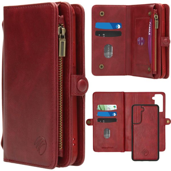 imoshion 2-in-1 Wallet Bookcase Samsung Galaxy S21 FE - Rood