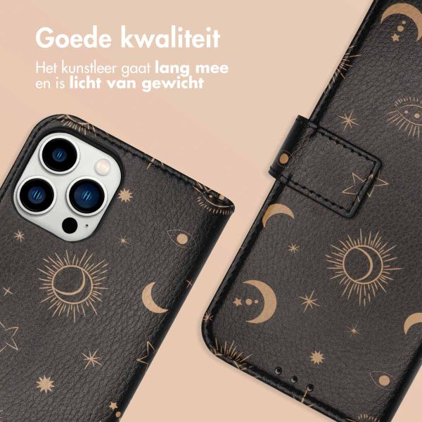 imoshion Design Bookcase Apple iPhone 12 (Pro) - Sky Black