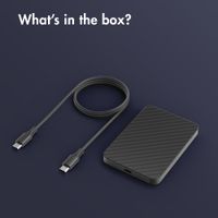 Accezz Kevlar Powerbank 5,000 mAh - MagSafe and Qi - Black