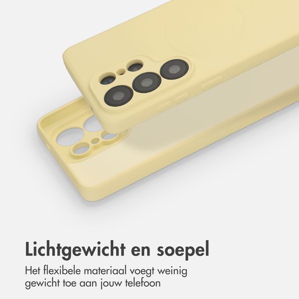 imoshion Color Backcover met MagSafe Samsung Galaxy S26 Ultra - Vanilla