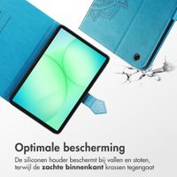 imoshion Mandala Bookcase Samsung Galaxy Tab A11 Plus - Turquoise