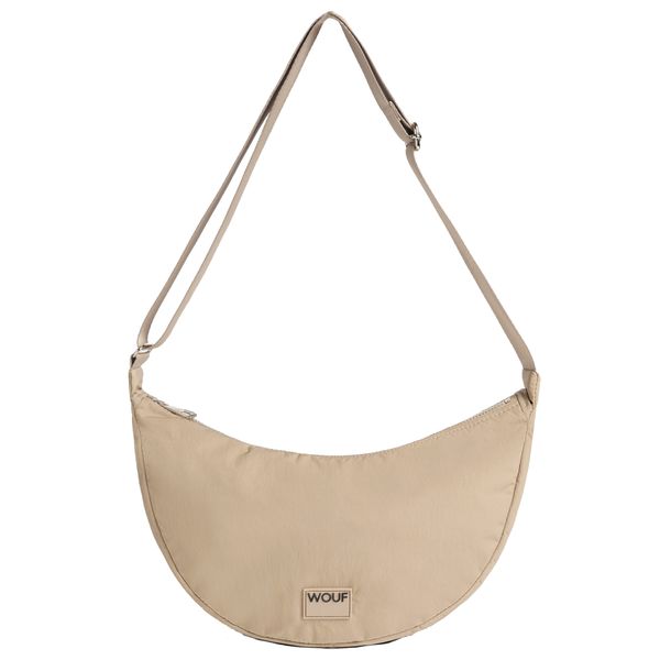 Wouf Downtown Crossbody Bag - Buideltas dames - Oatmilk