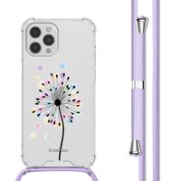 imoshion Design hoesje met koord Apple iPhone 12 Pro Max - Sandstone Dandelion