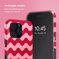 Selencia Vivid Backcover met MagSafe Apple iPhone 16 Pro - Wave Vibes Lipstick