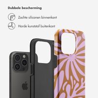 Selencia Vivid Backcover Apple iPhone 15 Pro - Modern Bloom Pink