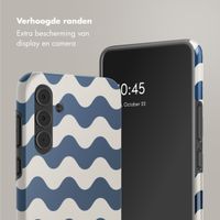 Selencia Vivid Tough Backcover Samsung Galaxy A55 - Wave Vibes Classic Blue