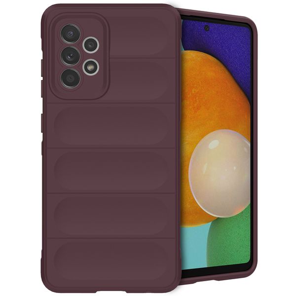 imoshion EasyGrip Backcover Samsung Galaxy A52(s) (5G/4G) - Aubergine