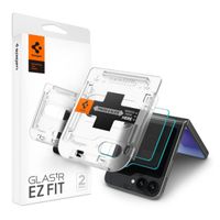 Spigen GLAStR EZ Fit Screenprotector 2 Pack + Applicator Samsung Galaxy Z Flip 6 / Flip 7 FE
