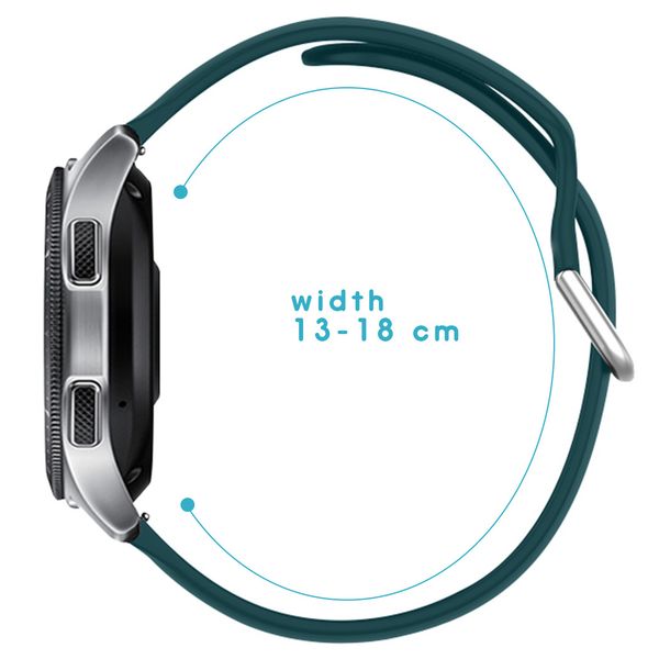 imoshion Siliconen bandje Garmin Vivoactive 4L - Donkergroen