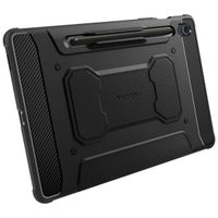 Spigen Rugged Armor Pro Bookcase Samsung Galaxy Tab S9 FE - Black