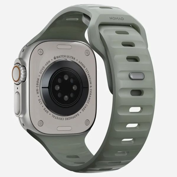Nomad Sport band FKM Apple Watch Series 1 t/m 9 / SE (38/40/41 mm) | Series 10 / 11 (42 mm) - Coastal Rock