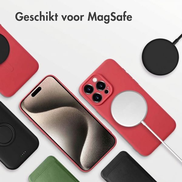 imoshion Color Backcover met MagSafe Apple iPhone 15 Pro Max - Dusty Rose