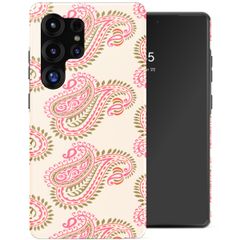 Selencia Vivid Backcover met MagSafe Samsung Galaxy S25 Ultra - Paisley Blush