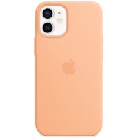 Apple Silicone Backcover MagSafe iPhone 12 Mini - Cantaloupe