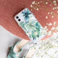 Selencia Zarya Fashion Extra Beschermende Backcover Apple iPhone 13 Pro Max - Green Jungle Leaves